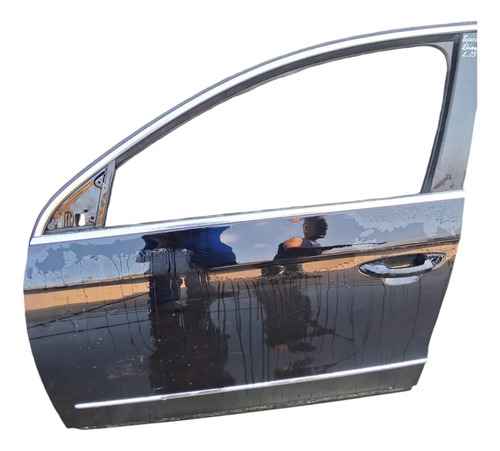 Porta Dianteira Esquerda Volkswagen Passat 2011 Original Dianteira Esquerdo Preto - Imagem 2