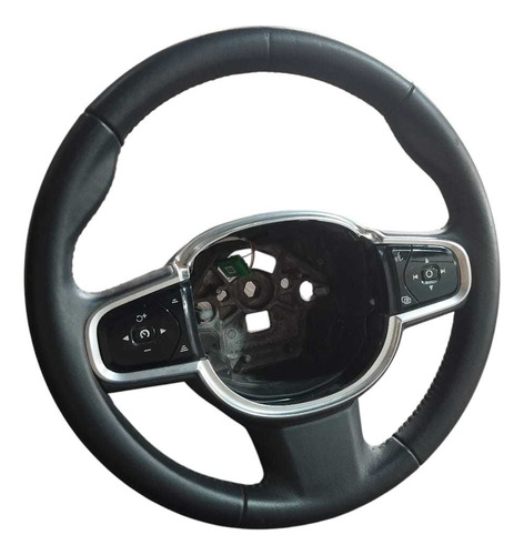 Volante Direção Com Comandos Som Volvo Xc60 2022 2.0 Hibrida Preto - Imagem 2