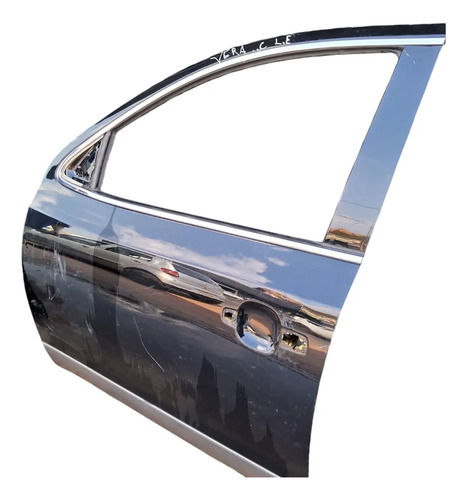 Porta Dianteira Esquerda Hyundai Vera Cruz Original Dianteira Esquerdo Preto