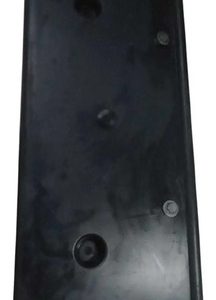 Suporte Placa Jeep Compass 2023 Preto