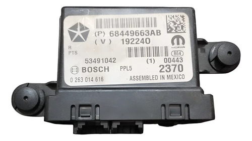 Modulo Sensor Estacionamento Jeep 18/21 -68449663ab Preta
