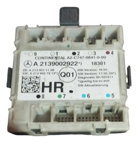 Modulo Porta C180 Mercedes 15/19 A2139002922 Branco - Imagem 2