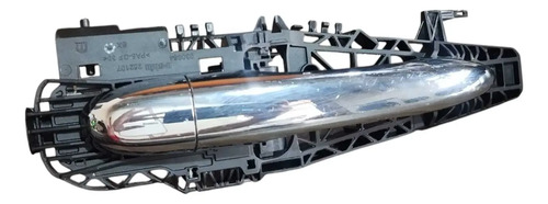 Maçaneta Porta Tras/esquerda Fiat Toro 2016/2023 Cromada Prateado Traseira - Imagem 3