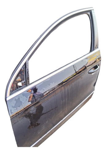 Porta Dianteira Esquerda Volkswagen Passat 2011 Original Dianteira Esquerdo Preto - Imagem 3