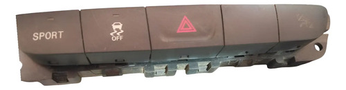 Botão Pisca Alerta Tração Fiat Toro Sport 1002635790 Preto