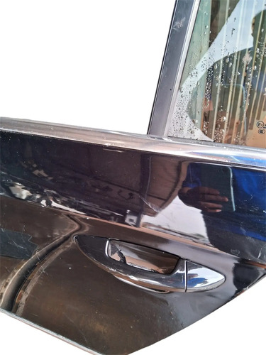 Porta Traseira Esquerda Vw Passat 2011 Preta Original Traseira Esquerdo Preto - Imagem 5