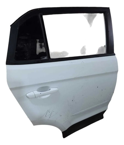 Porta Traseira Direita C/maçaneta Creta 2018 A 2021 Traseira Direita Branco - Imagem 3