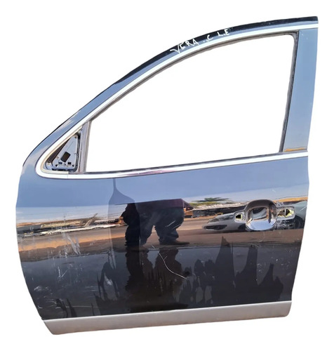 Porta Dianteira Esquerda Hyundai Vera Cruz Original Dianteira Esquerdo Preto - Imagem 2