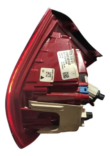 Lanterna Tampa Traseira Led Direita Gla 200 1.6 2015/18 Di Direito/passageiro Vermelho - Imagem 4