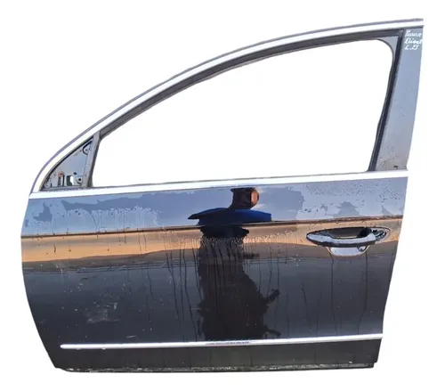 Porta Dianteira Esquerda Volkswagen Passat 2011 Original Dianteira Esquerdo Preto