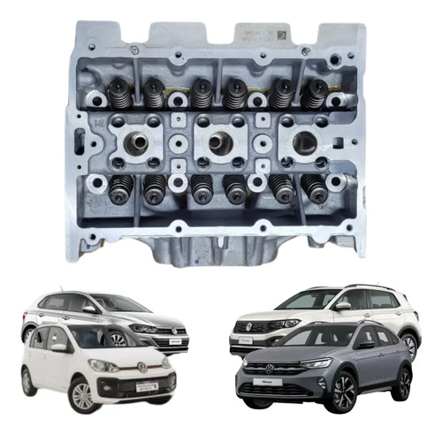 Cabeçote Up Nivus Tcross Polo Golf 1.0 12v 3cc Tsi Original