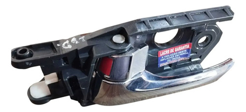 Maçaneta Interna Traseira Direita Honda Hrv 1.8 2016 A 2021 Prateado Traseira - Imagem 3