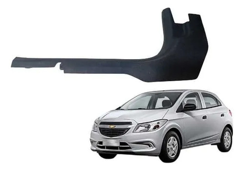 Moldura Soleira Dianteira Esquerda Onix 2013 Á 2019 52056743 Preto