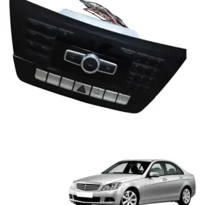 Radio  Mercedes C180 C200 W204 07 10 A2049001813 Preto