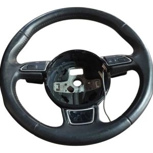Volante Direção Audi A3 Ano 2014/2017 Preto Preto