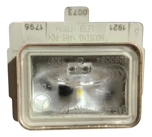 Luz Placa Traseira Mercedes C180 2017/2019 Original