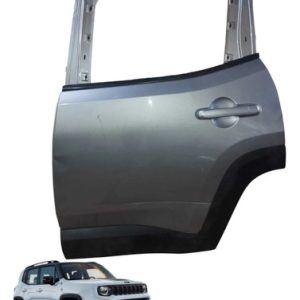 Porta Traseira Esquerda C/maçaneta Renegade 2016 2025 Traseira Esquerdo Cinza