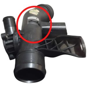 Duto Mangueira Intercooler Jaguar E Pace P250 Awd 2.0 2018 Preto