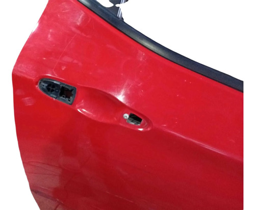 Porta Traseira Direita Fiat Toro 2016/2025 (amassados) Vermelho - Imagem 5