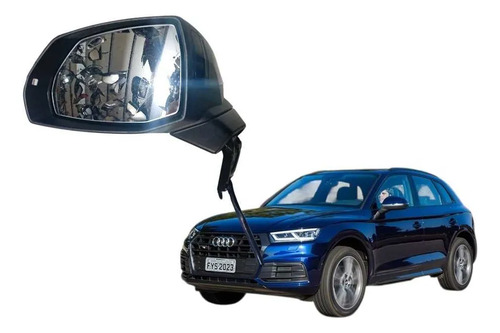 Retrovisor Esquerdo Audi Q5 2018 A 2022