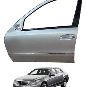 Porta Dianteira Esquerda Mercedes E350 2006 2010 Dianteira Esquerdo Prateado