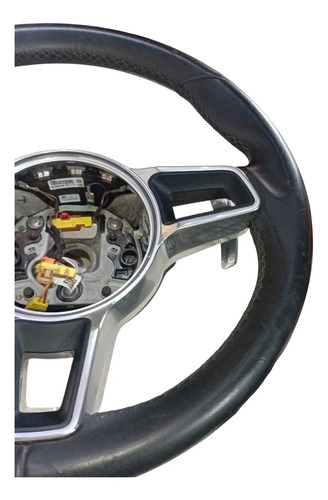 Volante De Direção Porsche Cayman 718 2015/2022 Preto - Imagem 2