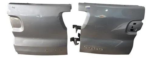 Par Tampa Traseira Porta Mala Fiat Toro Original Prateado