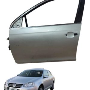 Porta Dianteira Esquerda Vw Jetta 2007 A 2010 Dianteira Esquerda Prateado