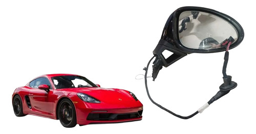 Retrovisor Porche Cayman 718 2018/2023 Direito