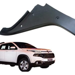 Moldura Caçamba Lado Esquerdo Fiat Toro 2016/25 Preto