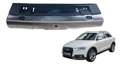 Soleira Tampa Traseira Audi Q3 2011/2019 8u0864483l Prata