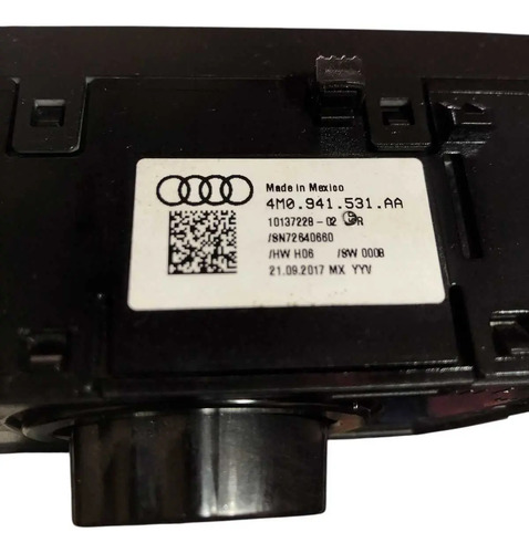 Interruptor Farol Automático Audi A4 Q7/ 20164m0941531aa - Imagem 5