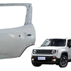 Porta Traseira Esquerda Jeep Renegade 2016/2021 Traseira Esquerda Branco