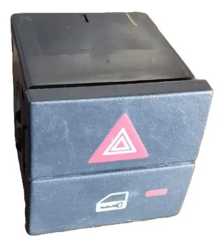 Botão Pisca Alerta/trava Gm Vectra 2006/11 93307964 Preto Pr Preto