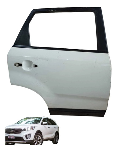 Porta Traseira Direita Kia Sorento 2010 2011 Á 2014 2015 Traseira Direita Branco