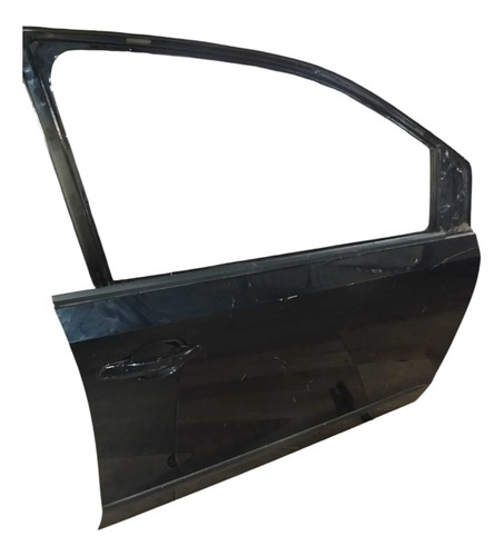 Porta Dianteira Direita Com Maçaneta Volkswagen Up 2016/2022 Dianteira Direita Preto - Imagem 2