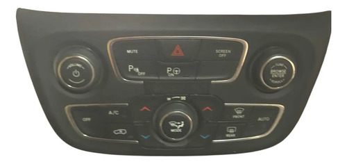 Comando Ar Condicionado Som Jeep Compass 2017 2021 Original - Imagem 2