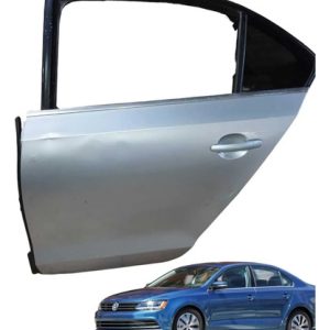 Porta Traseira Esquerda Jetta 2011 2012 A 2017 Traseira Esquerdo Prateado