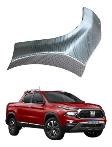 Acabamento Painel Le Fiat Toro 2022/2024 100258889 Original Cinza