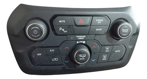 Comando Ar Condicionado Jeep Renegade 2020 2021 Original - Imagem 2