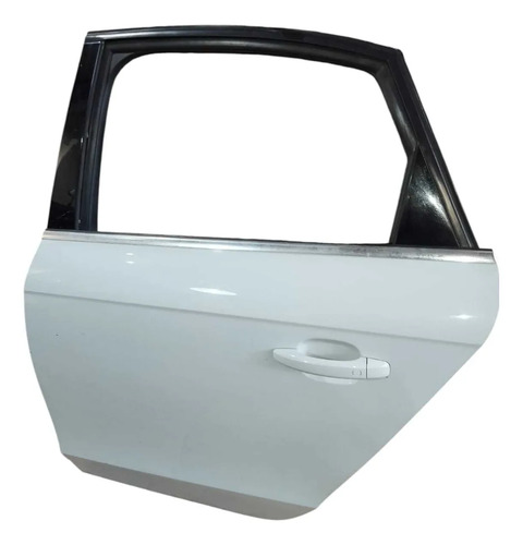 Porta Traseira Esquerda C/maçaneta Audi A4 2012 2016 Traseira Esquerdo Branco - Imagem 3