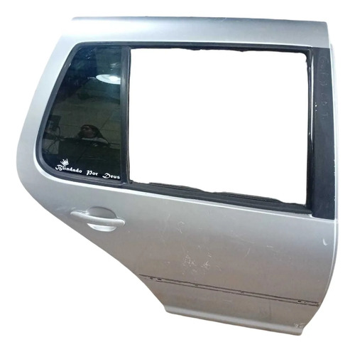 Porta Traseira Direita Golf 2008/2013 Traseira Direita Prateado - Imagem 2