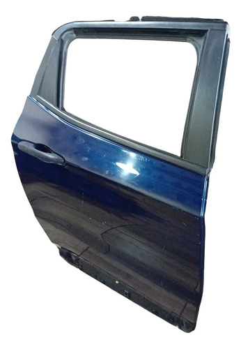 Porta Trasaira Direita Fiat Toro 2016/2021 Traseira Direita Azul-petróleo - Imagem 3