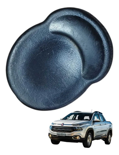 Tampa Borracha Parafuso Fixação Estepe Fiat Toro 2019 - Imagem 4