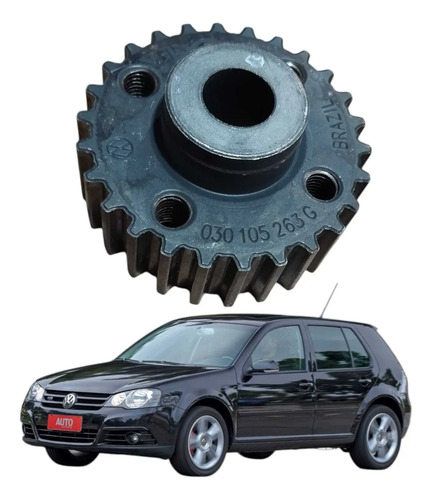 Engrenagem Polia Virabrequim Original Volkswagen