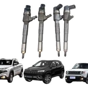 4x Bico Injetor Toro Renegade Compass 2.0 Diesel 0445110682 127/220v