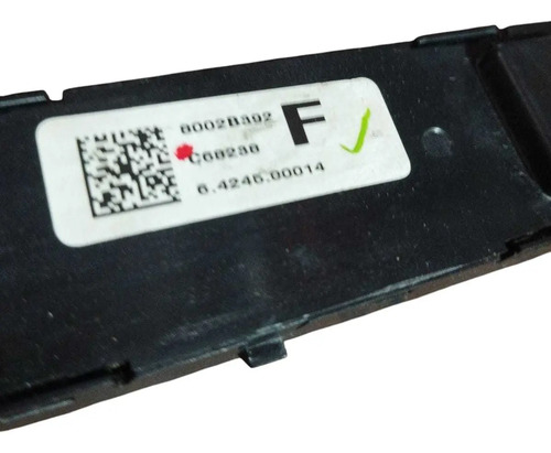 Botao Pisca Alerta Mitsubishi Outlander 2.0 2016 2017 Preto - Imagem 5