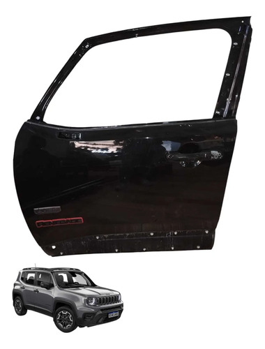 Porta Dianteira Esquerda Original Jeep Renegade 2016 A 2026 Dianteira Esquerdo Verde-escuro