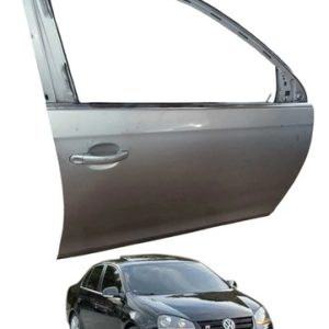 Porta Dianteira Direita Volkswagen Jetta 2007 A 2010 Dianteira Direita Prateado