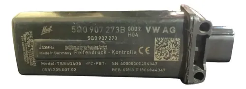 Módulo De Recepção De Pressão De Pneu 5q0907273b Preto - Imagem 2